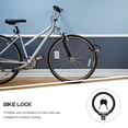 thumbnail image 3 of SHISUYAN Portable Bike Lock Made of Durable Metal Black Color with Two Keys for Outdoor Use 1 Set, 3 of 9
