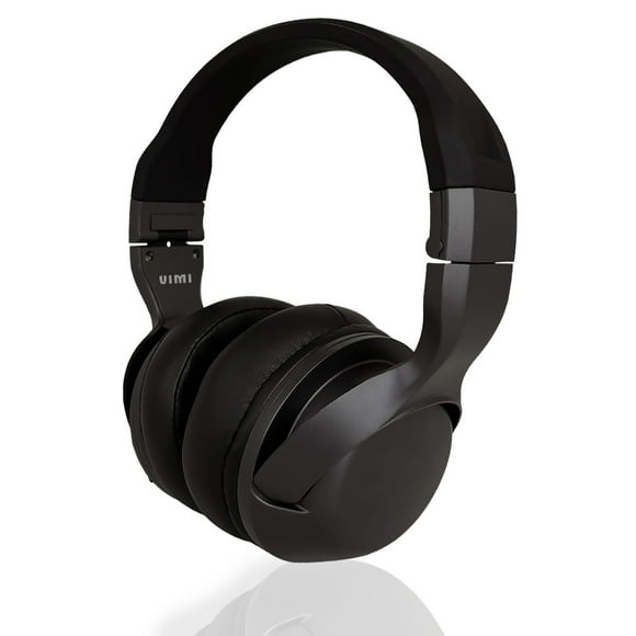 Audífonos De Diadema Ajustable Inalámbricos Estéreo 3.5mm Con Radio FM Negro Vimi