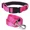 Hot Pink, variant on Jumpress Reflective Dog Collar and Leash set,Soft Padded Small Dog Collar and 5ft Leash, Hot Pink,S