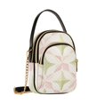 thumbnail image 7 of FORMRS Crossbody Bag for Women Quilted Travel Shoulder Cell Phone Purse with Chain Strap Handbag, Pastel Pink Geometric, 7 of 7