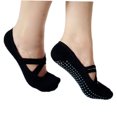 thumbnail image 2 of Milisten Calcetines De Yoga Negros Con Puntos Antideslizantes Para Pilates Y Danza, 2 of 8