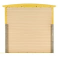 thumbnail image 3 of 37 in. x 35 in. Classic Rectangle Framed Dresser Mirror - Yellow, 3 of 4