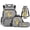 Cartoon Dinosaur Yellow Star, variant on Yspwyqan Donut Corgi 4Pcs Kids Backpack Set with Lunch Box Pencil Case Water Bottle, Ice Cream Drip Multi-Pocket Lightweight Bags for Elementary Middle School