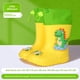 thumbnail image 1 of Botas de lluvia de goma impermeables para niños, zapatos de lluvia antideslizantes con bonito diseño de dibujos animados para niños y niñas, guardería, Rainboo para niños, 1 of 5