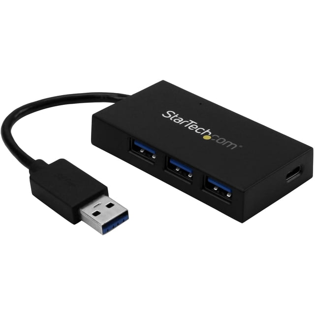 Hub USB StarTech.com de 4 puertos USB 3.0 tipo A con 1 puerto USB-C