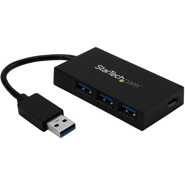 Hub USB StarTech.com de 4 puertos USB 3.0 tipo A con 1 puerto USB-C
