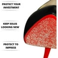 thumbnail image 5 of 16 Pack- Sole Protector Stickers for High Heel Shoes - Clear 3M CL Christian Louboutin Red Bottoms - Compatible for All Heels - 16 Sheets for 8 Pair of Shoes - 5X5 INCH Sheets, 5 of 7