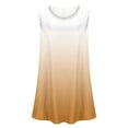 thumbnail image 4 of AherBiu Plus Size Tank Tops for Women Gradient Color Crew Neck Sleeveless Tunic Tops to Wear with Leggings, 4 of 5