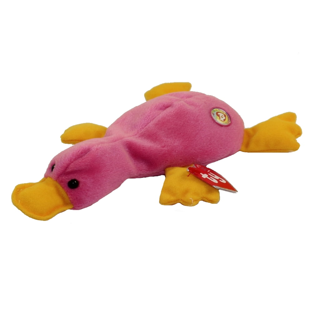 pink platypus beanie baby
