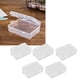 thumbnail image 1 of Caja De Almacenamiento Pequeña Transparente, Plástico Multiusos Duradero, Caja De Contenedor Pequeña Transparente Rectangular, Segura, 5 Piezas Con Tapa Con Bisagras Para, 1 of 7