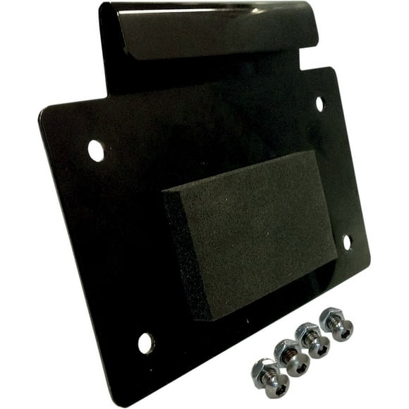 Alloy Art Black License Plate Mount LD-1