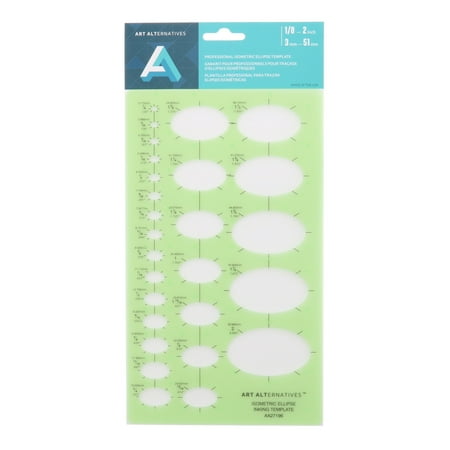 UPC: 0082435271965 | Art Alternatives Professional Isometric Ellipse Template