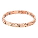 thumbnail image 1 of Elegante pulsera magnética de acero inoxidable de titanio para mujer 8,5 ajustable con eslabón gratuito, 1 of 6