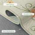 thumbnail image 6 of DEORAB 8'x 10' Outdoor Rug Chenille 3-Layers Patio Washable Mat Imitation Silicone Material Camping Porch Deck Carpet,SOFTWHITE, 6 of 9