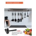 thumbnail image 7 of Carrot Curler and Peeler, Black Carrot Spiral Shred Slicer Root Vegetables Fruits Slicer Sharpener Garnishing Tool (Plastic), 7 of 7