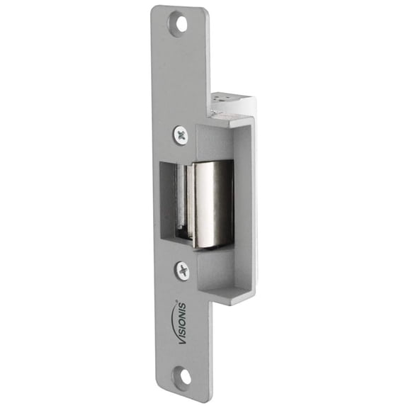 VIS-EL100-FSE 770lbs Stainless Steel Electric Door Strike Lock for Wood and Metal Doors 12V Fail Secure Normally Open