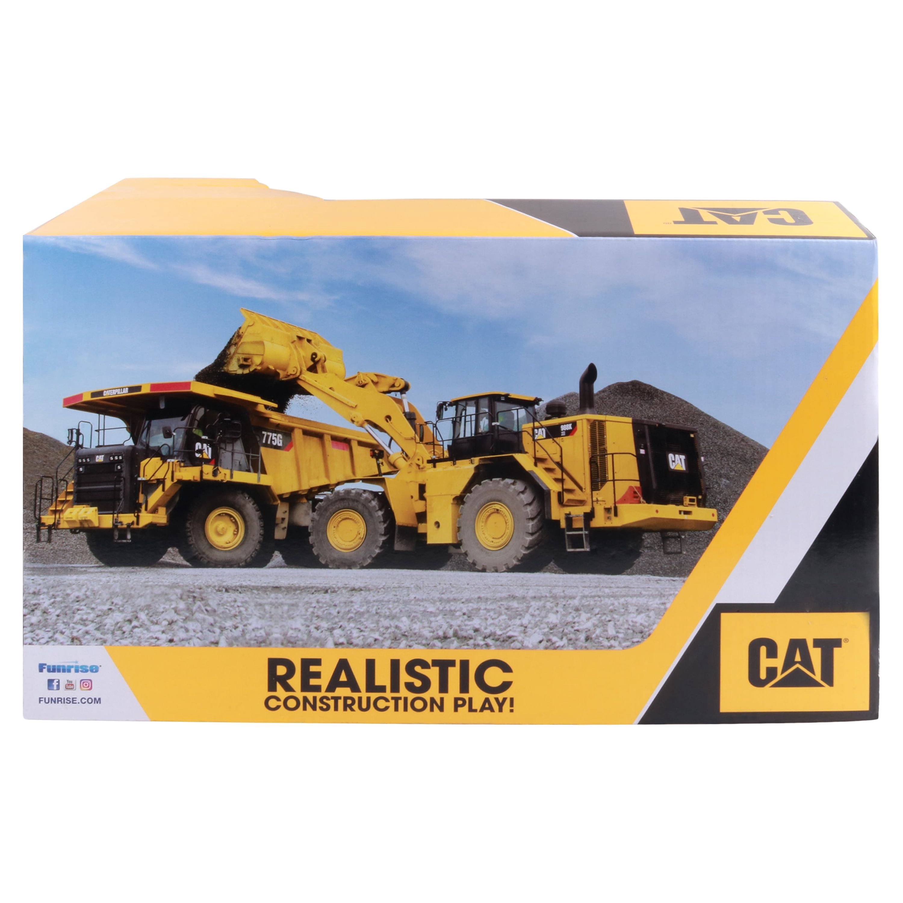 Cat Steel Excavator Construction Truck From Funrise - Real Steel! Lifetime Guarantee!