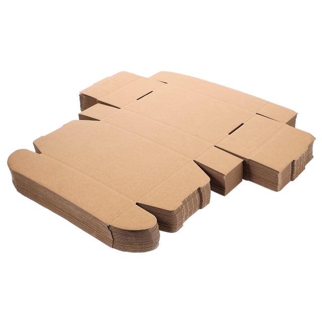 OULII 30Pcs White Corrugated Cardboard Mailer Box for Business Shipping and Packing Needs