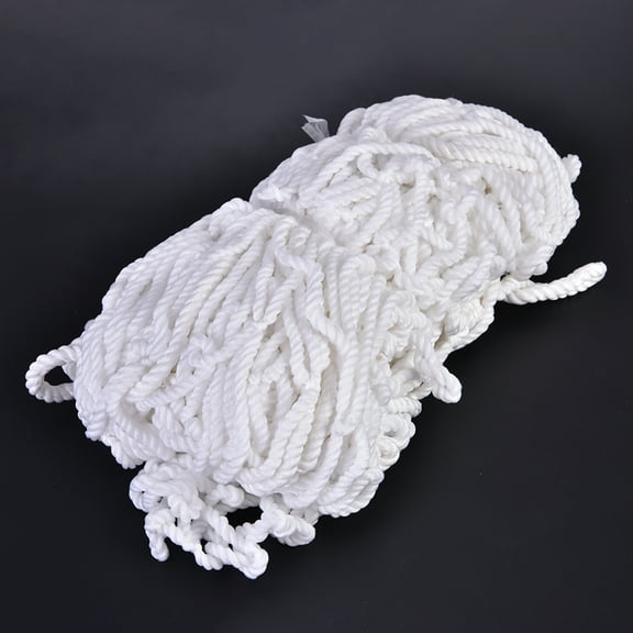 YOUTHINK Soccer Goal Net, Polypropylene Fiber Soccer Net, White Kids For Soccer Practice Toddler For Training