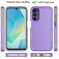 thumbnail image 3 of Galaxy A16 5G Case , 2 in 1 Phone Case for Samsung Galaxy A16 5G 6.7 inch ,Takfox Shockproof Protection Heavy Duty Armor Hard Plastic & Rubber Rugged Full Body Bumper Cover ( Purple ), 3 of 12
