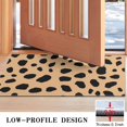 thumbnail image 3 of Brown and Black Of Leopard Print Door Rugs,Washable Non Slip Door Mats Indoor,Decorative Door Mats,Entry Mat Indoor for Entrance,Bedroom,Kitchen,Bathroom,17"x30", 3 of 6