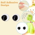 thumbnail image 4 of 1box 36pcs 12 style Black & White Wiggle Googly Eyes Cabochons DIY Scrapbooking Crafts Toy Accessories White 7.5~8x3.5~4mm 3pcs/style, 4 of 7