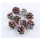 thumbnail image 5 of Conjunto Navideño 18 Conos de Navidad, Adornos de Árbol de Navidad, Decoración para Fiesta, Accesorios de Fiesta de Navidad, para Salón, Metal, 2-Tier, para Dormitorio, 5 of 6
