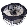 thumbnail image 2 of Wulawindy 36" Portable Pet Playpen Foldable Dog Pen Puppy Fence 600D Oxford Cloth & Mesh, 2 of 6