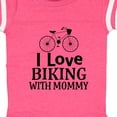 thumbnail image 4 of Inktastic Biking with Mommy Bicycle Boys or Girls Baby Bodysuit, 4 of 5
