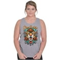 thumbnail image 4 of Stay Wild Tiger Head Rose Tattoo Tank Top T Shirts Men Women Brisco Brands X, 4 of 6