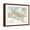 Brown Frame, variant on Art.com Map of the Roman Empire, 2nd Century Ad Giclee Print, 16" x 12"