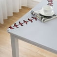 thumbnail image 5 of HAOXIT Square Table Cloth Stain Resistant Soft Spillproof Decorative Table Cover for Dining Camping 40*40, 5 of 8