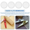 thumbnail image 5 of WHAMVOX 50Pcs Kazoo Flute Diaphragms Transparent White for Music Practice and Kazoo Companion, 5 of 8