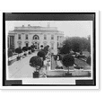 thumbnail image 2 of Historic Framed Print, West terrace of the White House Made from the roof of the Executive Offices., 17-7/8" x 21-7/8", 2 of 9