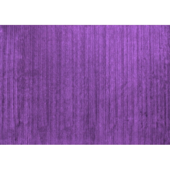 Ahgly Company Indoor Rectangle Abstract Purple Contemporary Area Rugs, 4' x 6'