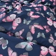 thumbnail image 5 of Mercatoo Toddler Girls Winter Long Sleeve Thick Warm Hooded Down Coat Kids Girls Floral Print Soft Down Rain Jacket, 5 of 8