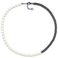 thumbnail image 4 of Everly Men's Cultured Pearl Sterling Silver Necklace, 4 of 10