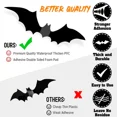 thumbnail image 3 of GRIND- 60Pcs Halloween Decorations Bats 3D Decor For Wall Window Door Party Stickers, 3 of 6