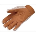 thumbnail image 2 of Heritage Crochet Riding Gloves - Adult Size: Sz 7 Colors: Natural, 2 of 4