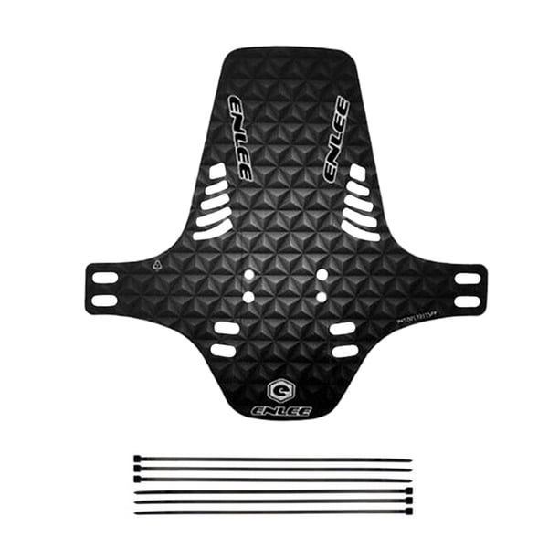 Eigraketly Guardabarros de plástico para bicicleta de montaña, guardabarros para bicicleta de carretera, Dirtboard, ciclismo, piezas extraíbles, D Type3 NO3 Eigraketly OD000763-04