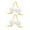 Blanc, variante sur Milaget 2 Paires Hochet Shaker Africain Maracas Instrument de Percussion Musique Shaker à Oeufs Blanc