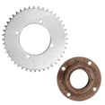 thumbnail image 4 of 4 Hole Toothless Freewheel, 44T T8F 44T Rear Chain Sprocket Steel Material  For ATVs, 4 of 8