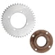 thumbnail image 3 of Rueda Sin Dientes De 44t Y 4 Orificios, Rendimiento Estable, Buena Dureza, Kit De Piñón De Cadena Trasero T8F 44T Para Motocicletas En Miniatura Y Vehículos Todo Terreno, 3 of 7