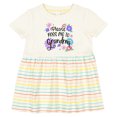 thumbnail image 3 of Inktastic Please Pass Me to Grandma with Flowers Girls Baby Dress, 3 of 5