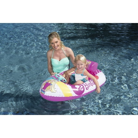 Barbie Fashion Boat Inflatable Pool Float