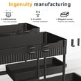 thumbnail image 5 of Tmtamye 2-Pack Under Sink Organizer, 2-Tier Sliding Drawer Storage Organizer, Black, 5 of 10