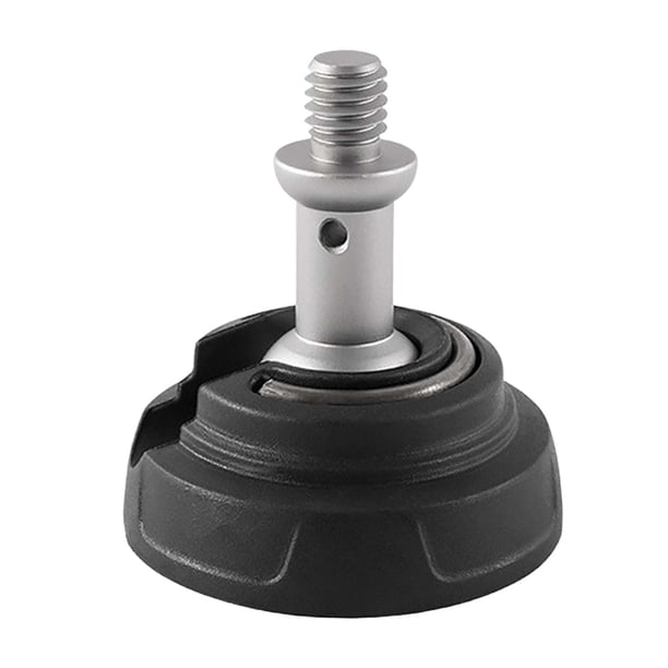 Almohadilla de pie de goma Universal, alfombrilla de pie antideslizante de acero inoxidable con tornillo de 3/8 pulgadas para accesorios de fotografía Estilo C shamjiam Almohadilla para pie de trípode