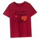 thumbnail image 2 of Camiseta de verano para mujer, ropa de calle, camiseta de moda con cuello redondo para desplazamientos y viajes M, 2 of 8