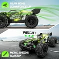 thumbnail image 4 of DEERC Remote Control Car, 2.4Ghz Glowing RC Cars W/ 2 Rechargeable Batteries for 40 Min Play, All Terrain Off-Road Monster Truck Toys for Boys Kids Age 4-7 8-12 Birthday Xmas Gift, 4 of 8