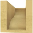thumbnail image 4 of 5"W x 10"D x 5"H Wide Garner Rough Cedar Woodgrain TimberThane Corbel, Primed Tan, 4 of 6